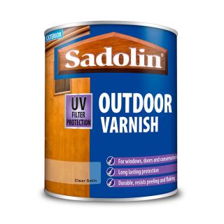 Sadolin Outdoor Varnish Satin Colour Clear 750ml