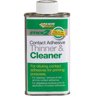 Everbuild Stick2 Contact Adhesive Thinner & Cleaner 250ml