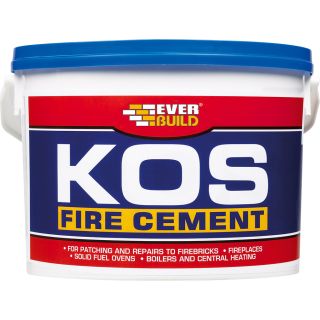 Everbuild KOS Buff Fire Cement 1Kg