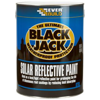 Everbuild Black Jack Solar Reflective Paint 5L