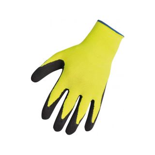 Keepsafe High Visability Latex Thermal Gloves - L