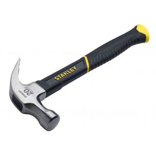 Stanley Fibreglass Claw Hammer 570g