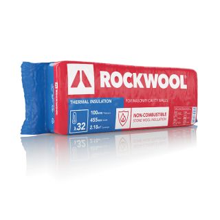 ROCKWOOL Thermal Cavity Batt Insulation 1200 x 455 x 100mm
