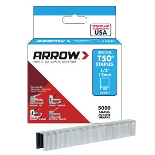 Arrow T50 Staples 14mm - Box of 1,250