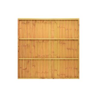 Grange Standard Featheredge Golden Brown Fence Panel 1817 x 1828mm