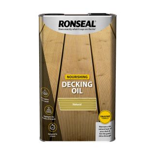 Ronseal Natural Decking Oil 5L
