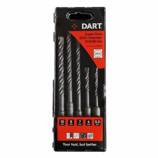 DART SDS+ Hammer Drill Bit 5 Piece Set