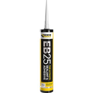 Everbuild EB25 Black Sealant & Adhesive 300ml