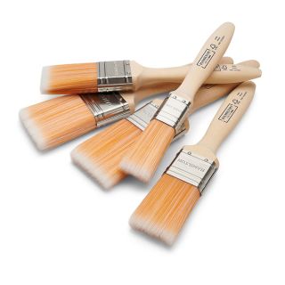 Hamilton For The Trade Fine Tip Flat Brushes - Pack of 5