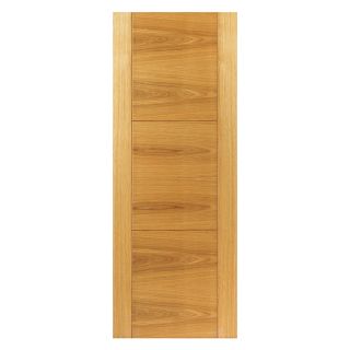 J B Kind Oak Mistral Pre-Finished Fire Rated Internal Door (Multiple Sizes Available)