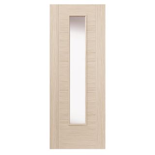 JB Kind Ivory Glazed Laminate Internal Door 35 x 1981 x 762mm