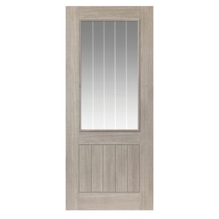 JB Kind Colarado Grey Laminate Glazed Interior Door