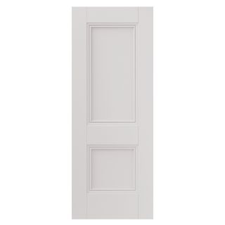 J B Kind Hardwick White Primed 2 Panel Fire Rated Interior Door 44 x 1981 x 610mm