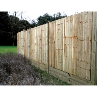 Wingham™ Closeboard Featheredge Fence Panel 1800 x 1830mm