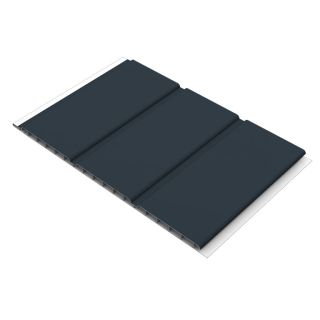 Freefoam Anthracite Hollow Soffit 300mm