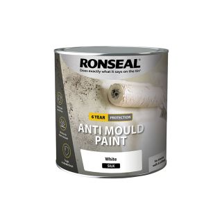 Ronseal Anti Mould Silk White Paint 2.5L