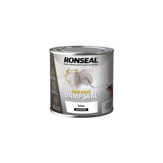 Ronseal One Coat White Damp Seal 250ml