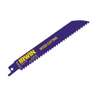 Irwin Sabre Saw Fast Cutting Wood Blades 150mm - Pack of 5