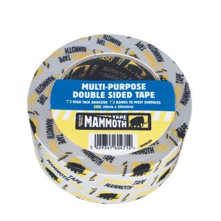 Everbuild Multi Purpose Double Sided Tape 50mm x 25m