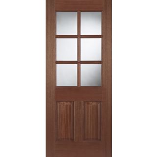 Mendes Hardwood Wellington Unglazed External Door 44 x 1981 x 838mm