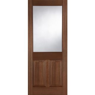 Mendes Hardwood 2XG 2 Panel Unglazed External Door 44 x 1981 x 838mm