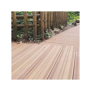 Millboard Coppered Oak Lasta-Grip Decking Board 200 x 32 x 3600mm