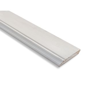 White Semi Finished Softwood Ogee Skirting 25 x 150mm 70% PEFC Certified