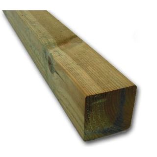 Treated UC4 Eased Edge Landscaping Post 100 x 100 x 2400mm