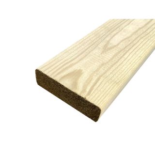 Treated Eased Edge Landscaping Boards 25 x 75mm (Fin. Size: 68 x 20mm) 70% PEFC Certified