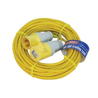 Faithfull Trailing Lead Cable 14m 110V 16A