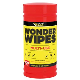 Everbuild Multi-Use Wonder Wipes - Pack of 100