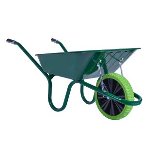 Haemmerlin Original Green Puncture Free Wheelbarrow 90L