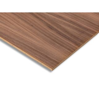 American Black Walnut Veneered 2 Sided MDF 19 x 2440 x 1220mm