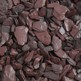 Long Rake Spar 40mm Plum Slate Poly Bag 20Kg