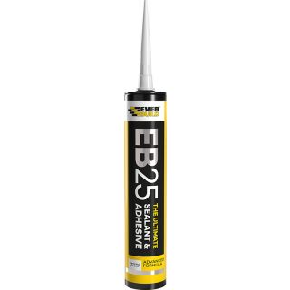 Everbuild EB25 Black Sealant & Adhesive 300ml