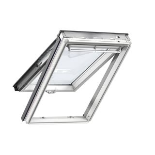 VELUX White Painted Centre Pivot Roof Window 550 x 980mm