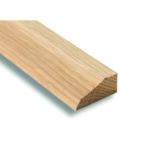 American White Oak Chamfered & Round Architrave 25 x 50mm