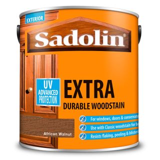 Sadolin Extra Durable African Walnut Woodstain 2.5L