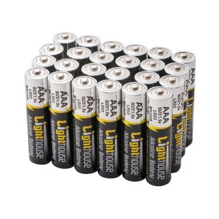 Lighthouse AAA Battery 24 Pack