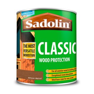 Sadolin Classic All Purpose African Walnut Woodstain 1L