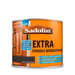 Sadolin Extra Durable Dark Palisander Woodstain 500ml