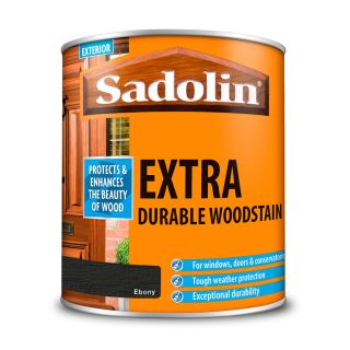 Sadolin Extra Durable Ebony Wood Stain 1L