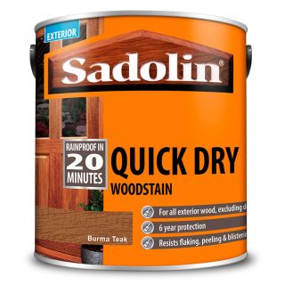 Sadolin Quick Drying Burma Teak Woodstain 2.5L