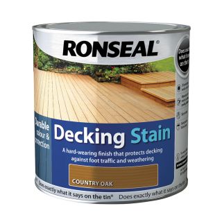 Ronseal Country Oak Decking Stain 2.5L