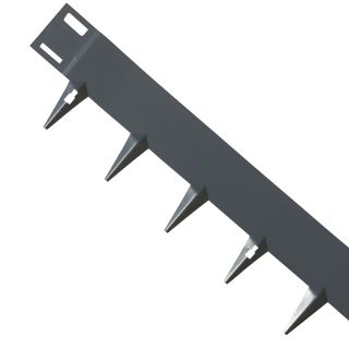 CORE EDGE Anthracite Steel Edging 65mm - Pack of 5