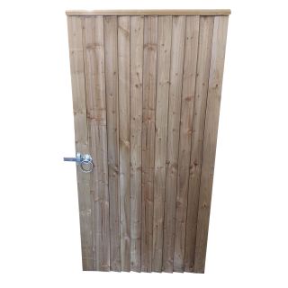 Wingham™ Timber Value Rebated Close Board Gate with Gate Stops 900 x 1750mm