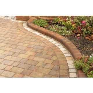 Brett Regatta Trio Autumn Gold Block Paving 60mm - 8.5m² Per Pack