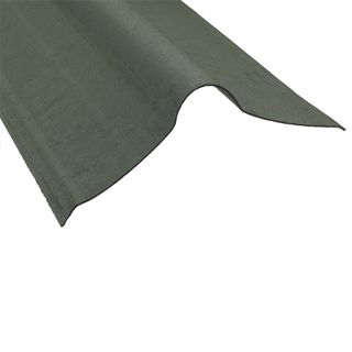 Coroline Bitumen Green Ridge Roof Sheet 1000 x 200mm