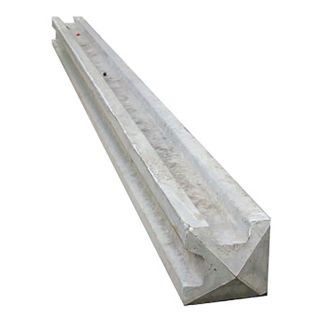 Concrete Slotted Corner Post 2740 x 125 x 125mm