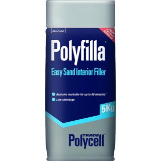 Polycell Trade Easy Sand Interior Polyfilla 5Kg